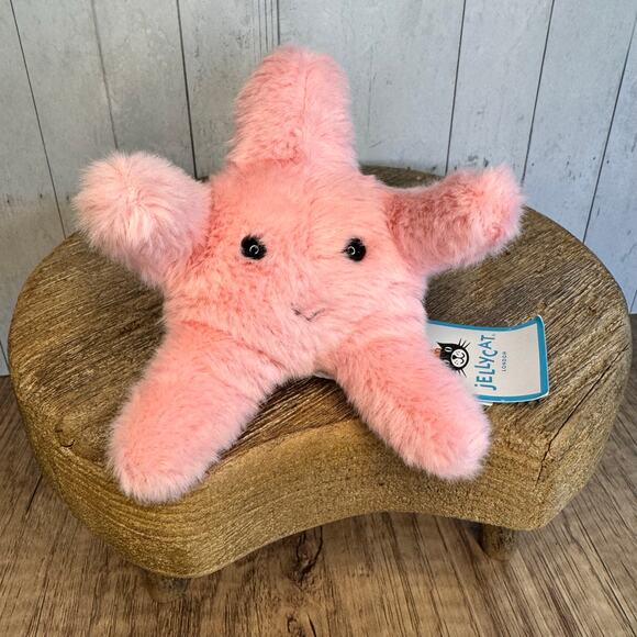 Jellycat Fluffy Starfish NEW! FAST SHIP Jellycat Ocean Sea - Picture 1 of 3